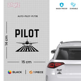 Sky’s the Limit Pilot Decal for Laptops